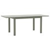 Lomma dining table 80x132-192 cm Dusty green