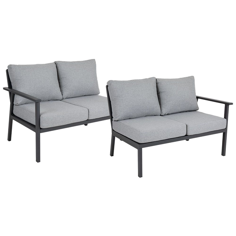 Samvaro end left+right anthracite / grey