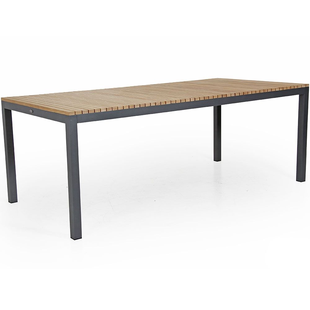 Zalongo dining table 100x200 cm natural/grey
