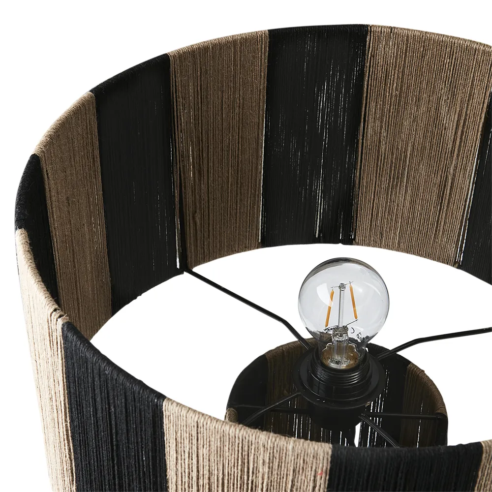  JULLAN table lamp black/natural 72 cm