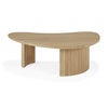 Boomerang Coffee Table Oak 90x61 cm