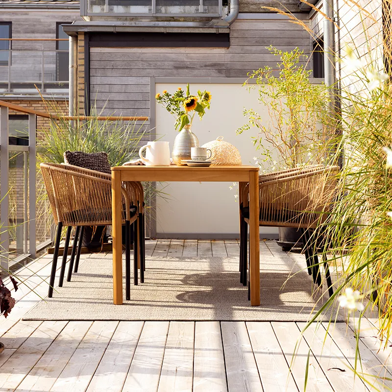 Joe dining table 80x140 cm teak