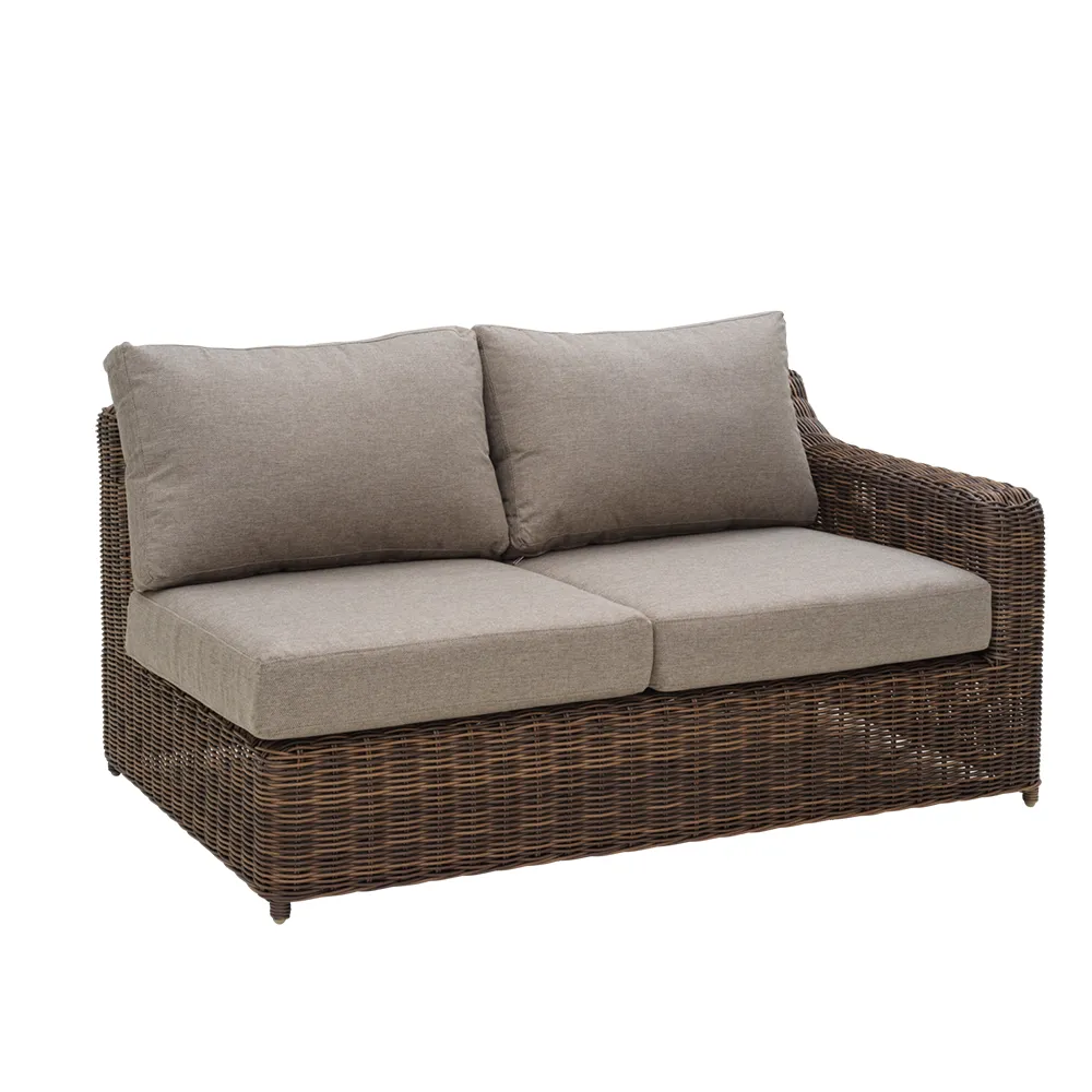 Glendon end pieces, 2-pack  Dark brown / Soft moose