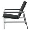 Soro armchair Antracit/Teddy Black
