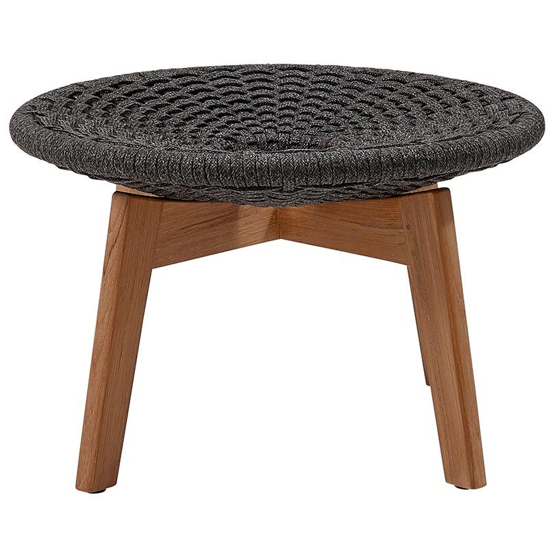 Peacock Coffee Table Ø60 Cm Dark Grey