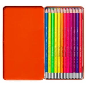 12 Colour pencils - Neon