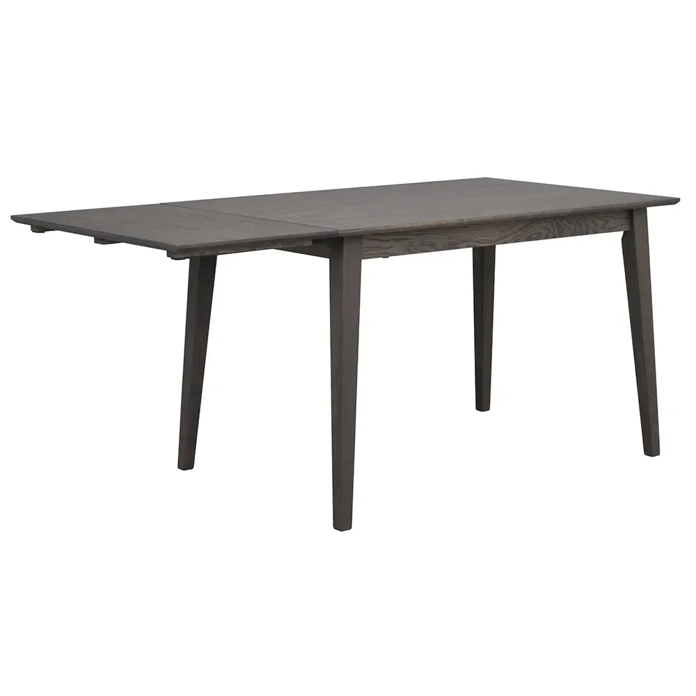Filippa drop leaf table 120-165x80 cm dark brown oak