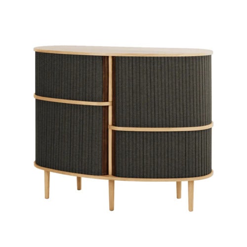 Audacious Highboard Cabinet Oak/Shadow