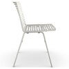 Zebra dining chair White