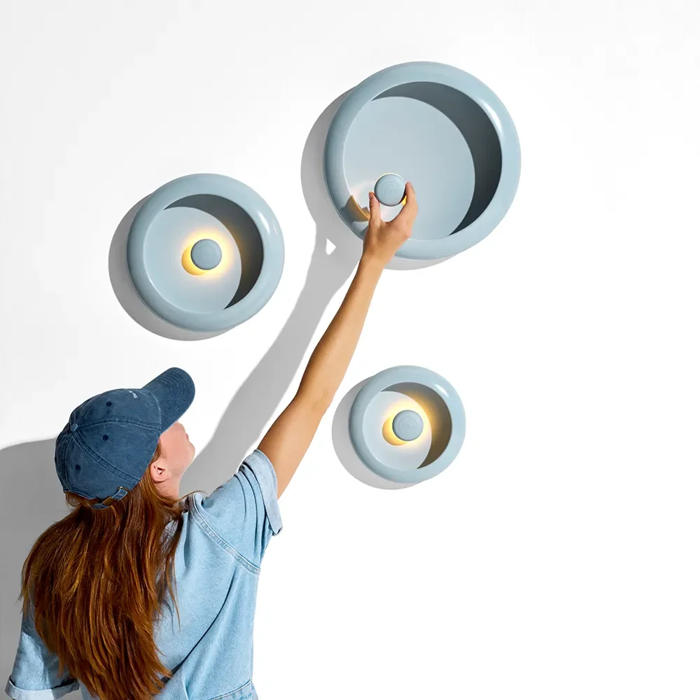 Oloha lamp Large Jet Blue