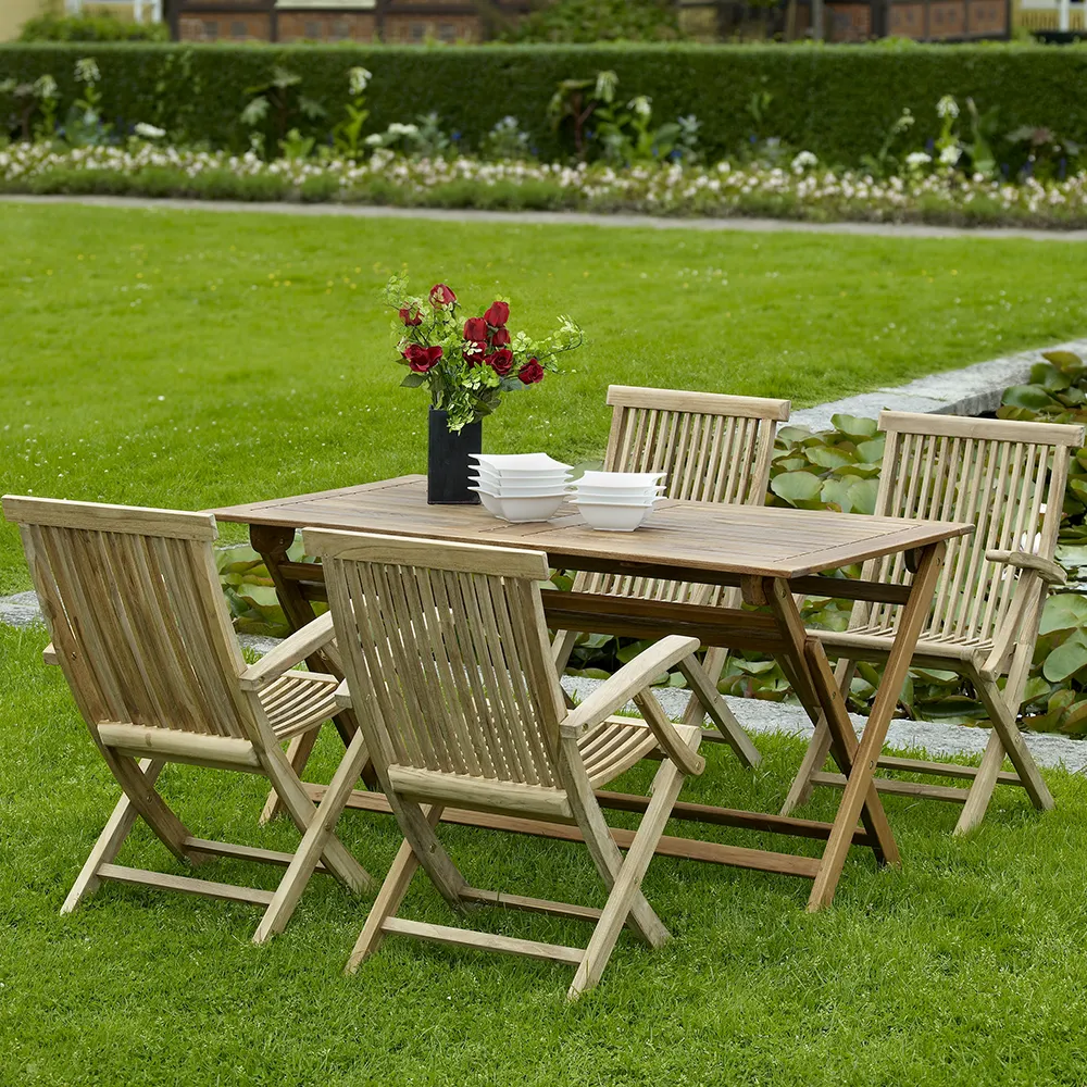 Turin armchair natural teak