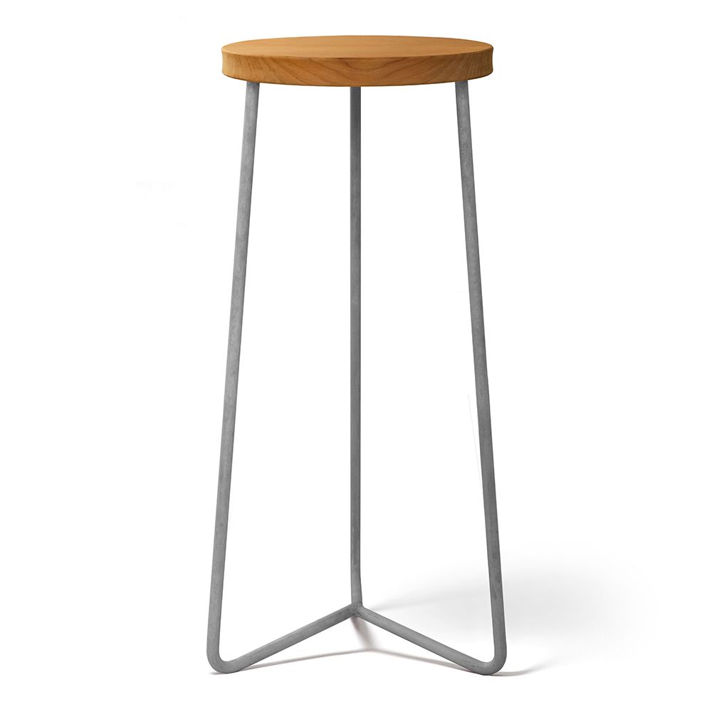 Pallet V1 63 Untreated Teak / Hot dip galvanised Frame