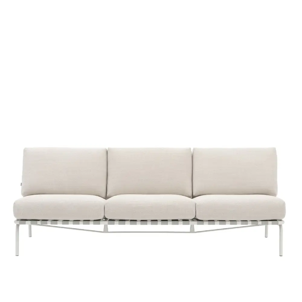 Lounge Sofa Settle 3-seater Laze 1/Grey