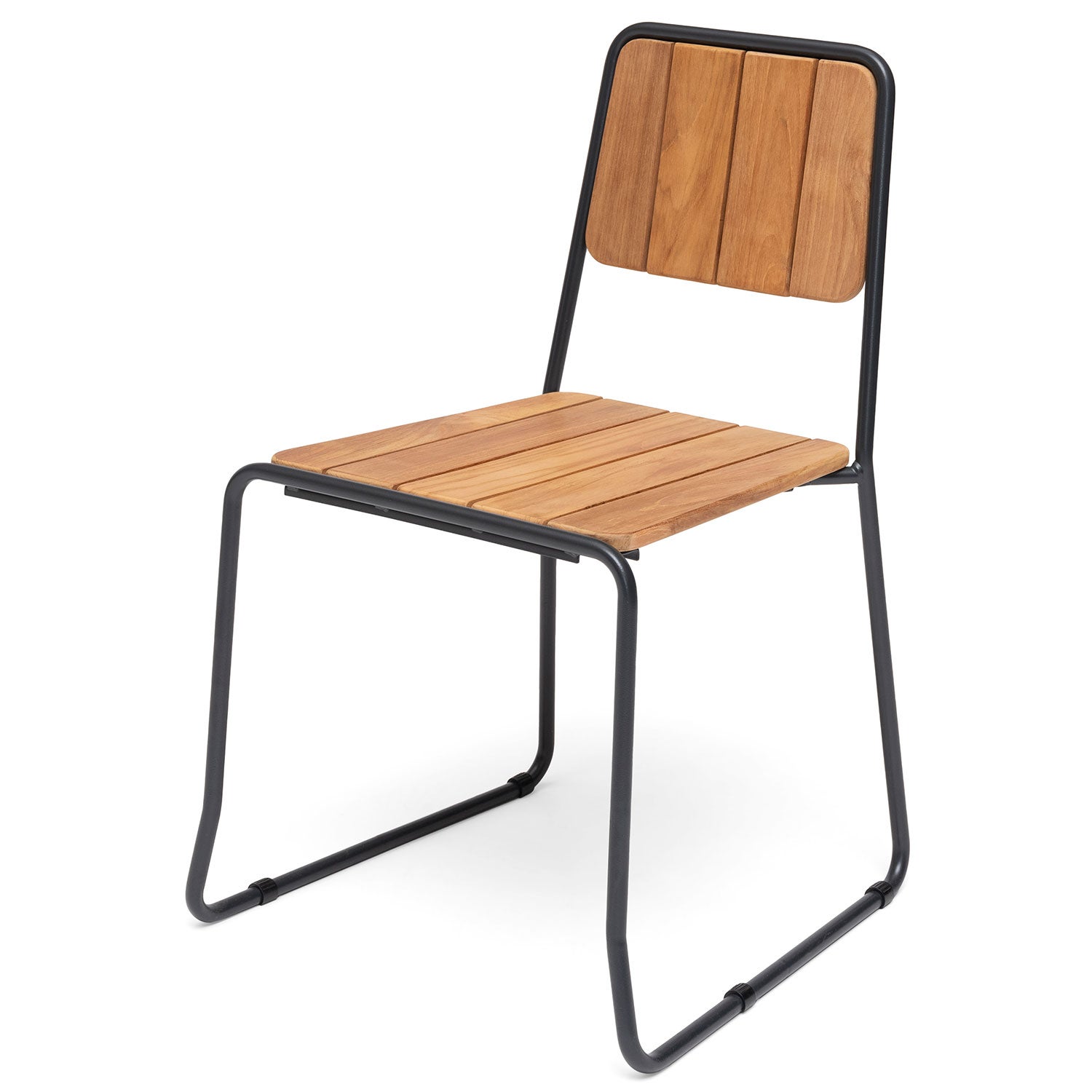 Oasis chair teak 2-pack brown teak 
