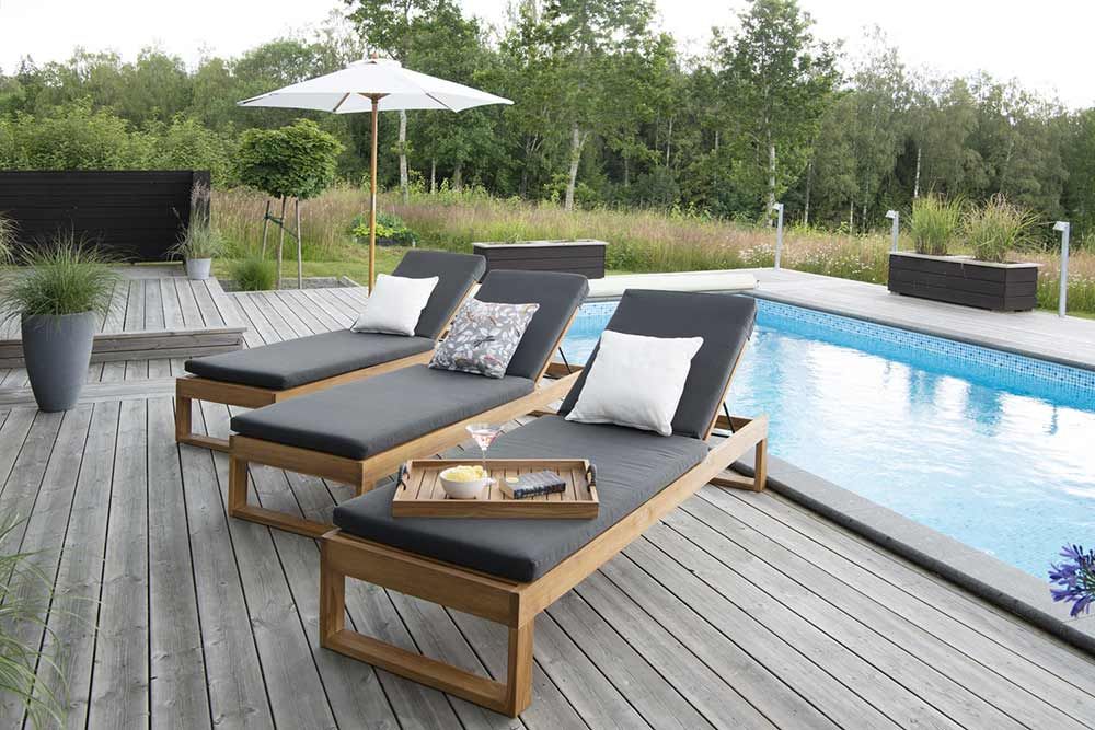 Himmelsnäs sunbed grey