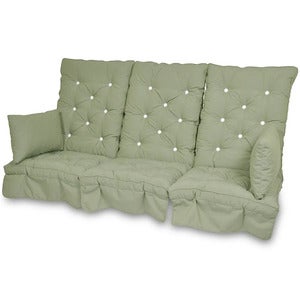 Swing sofa Cushions High Back Olive