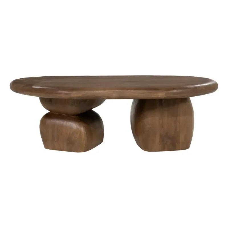 Sui Coffee table 120x70x38 cm Mango Wood Brown