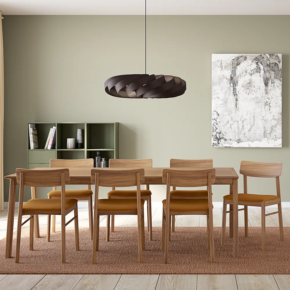 SM141 Dining table 100x209 cm Walnut Natural oiled