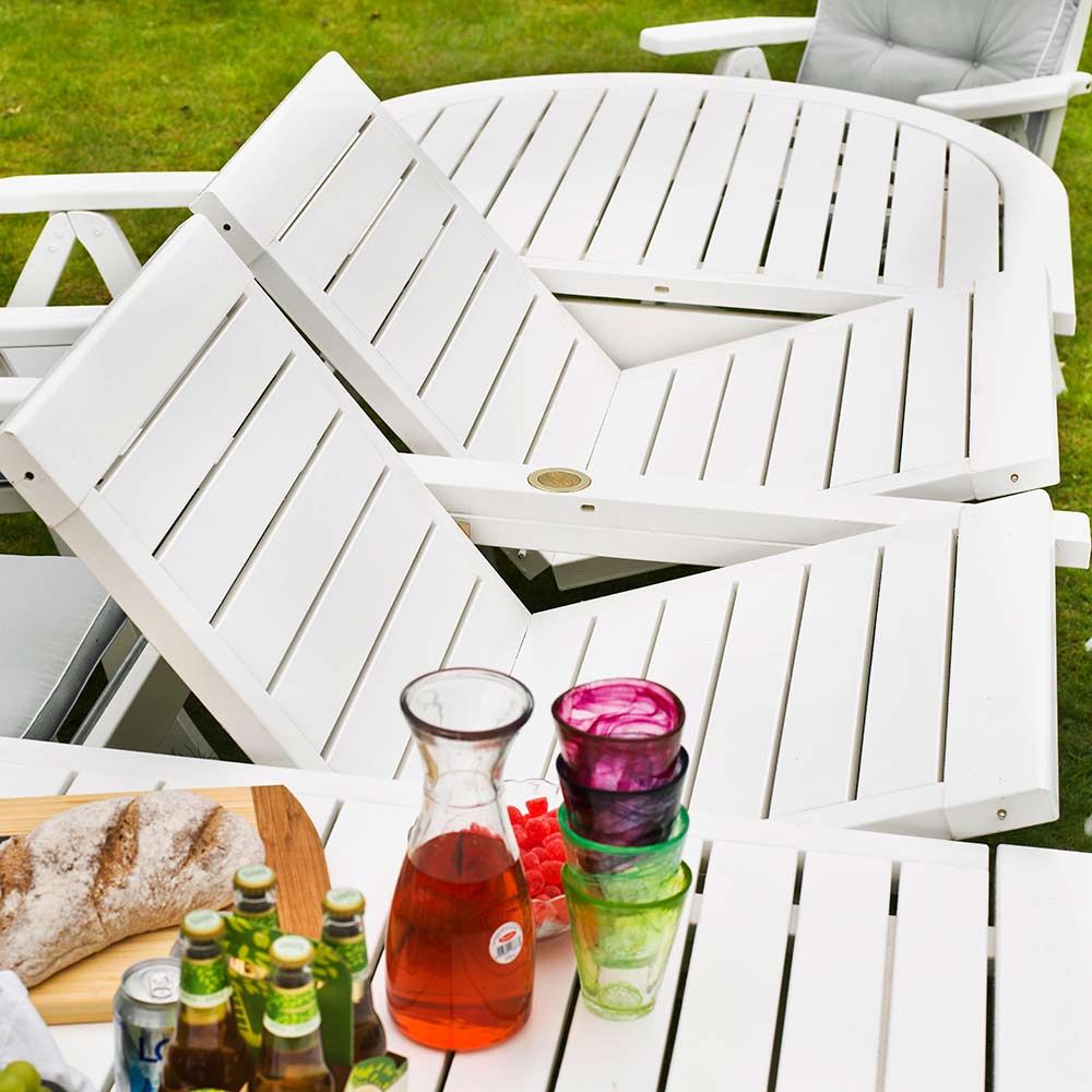 Amelia table 110x212-272-332 cm Vit