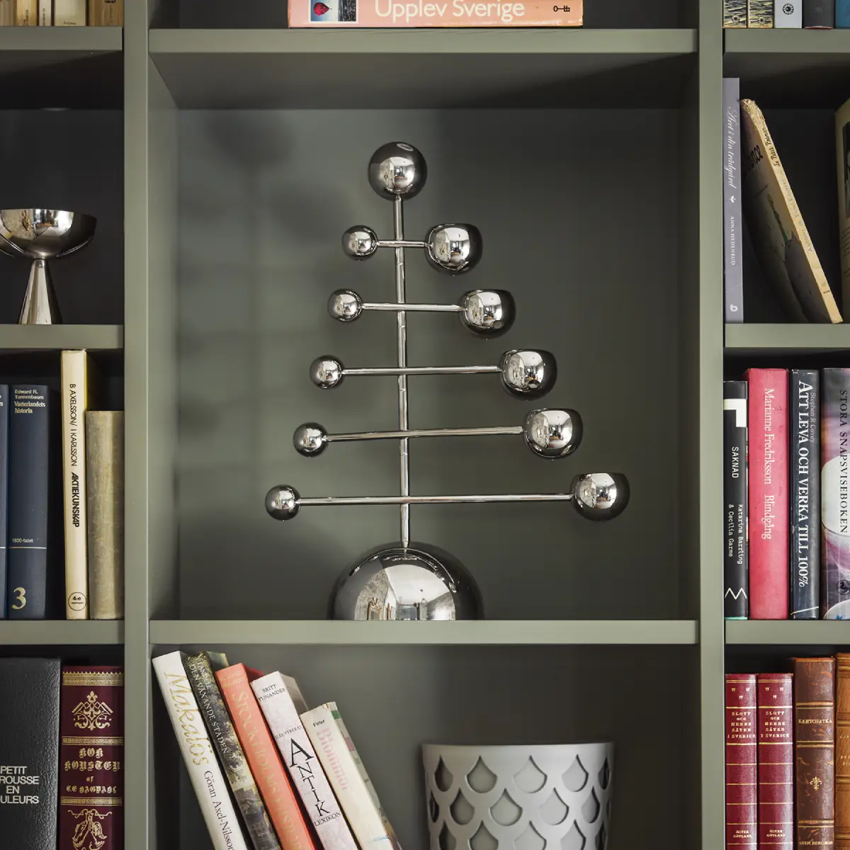 Teluria candle holder nickel