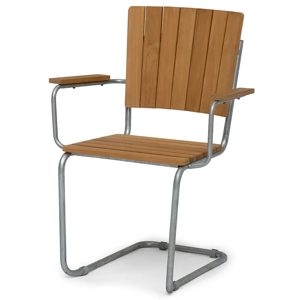 Sandhamn chair with armrest 4-pack
