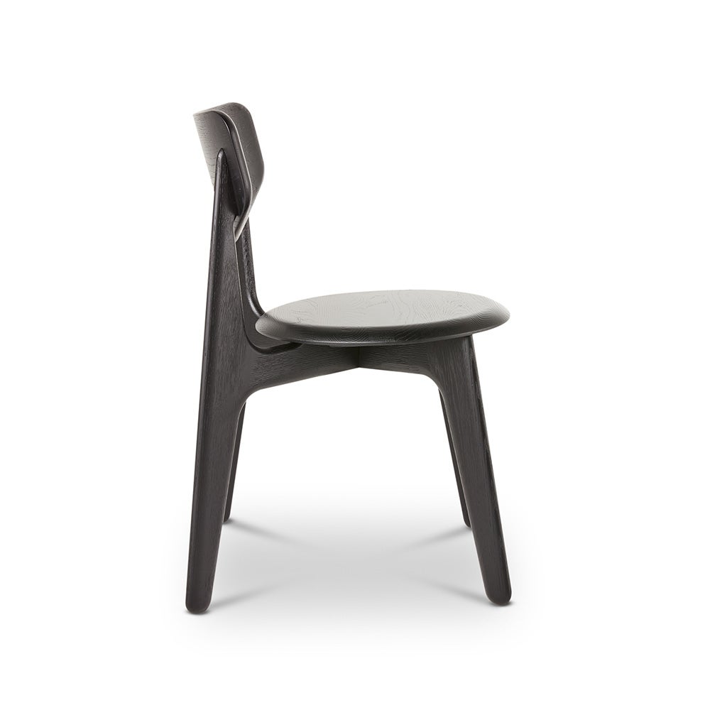 Slab Dining Chair Black