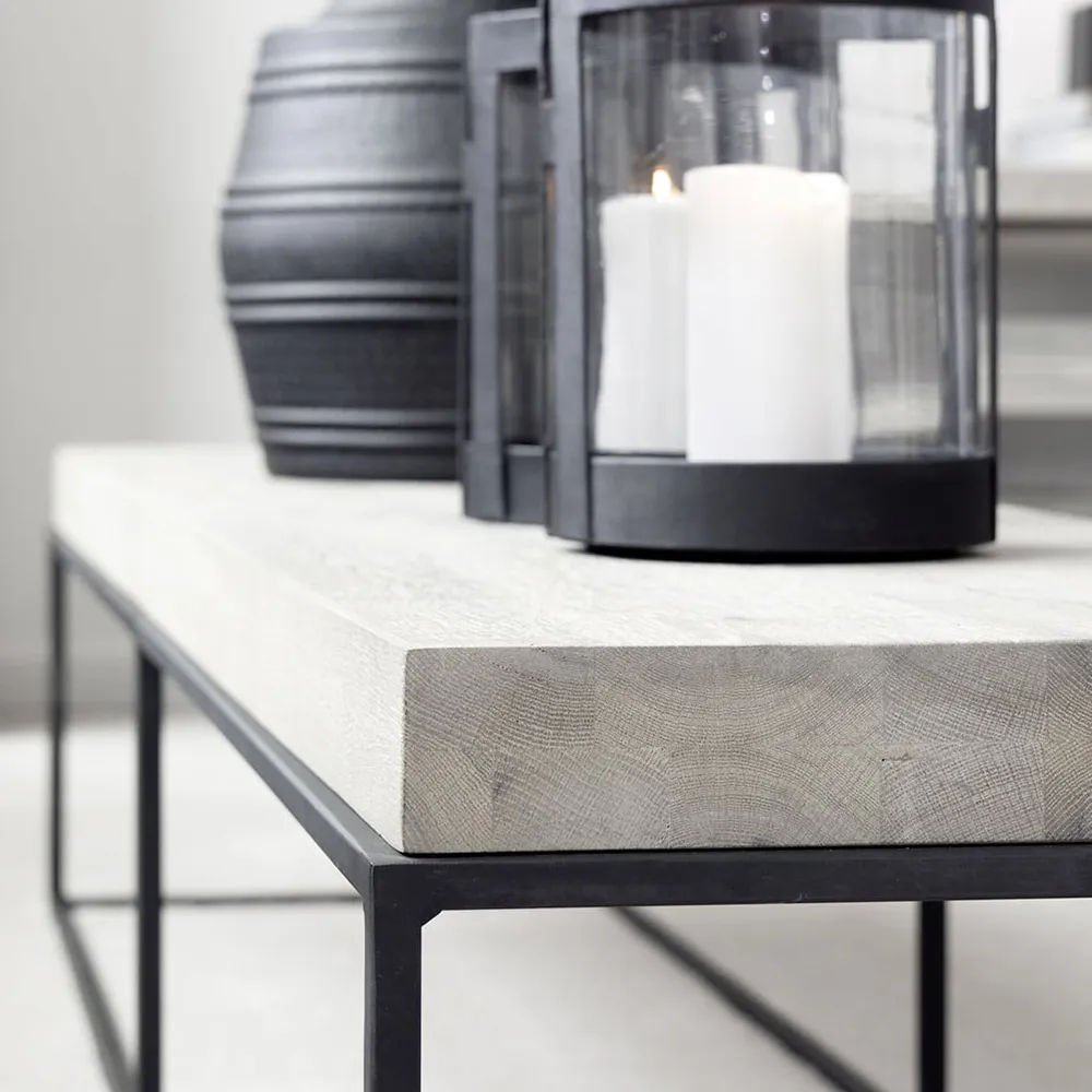 Side table Carlisle 65x65 cm Silverstone