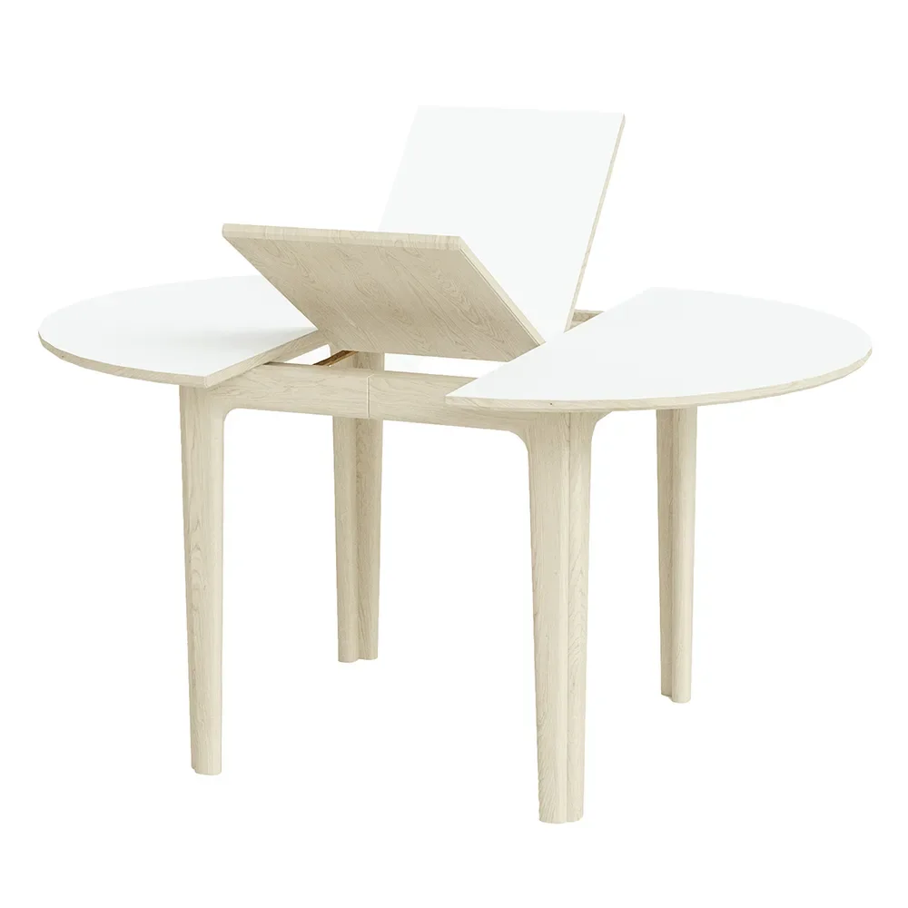 Sm111 dining table Oak White Oil/White Laminate