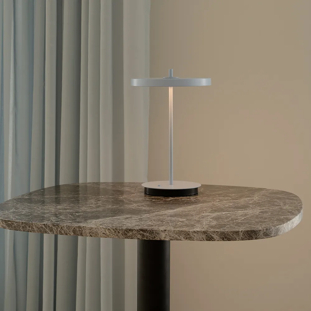 Asteria Move Monochrome Portable Lamp Pale Blue