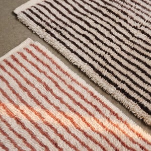 Kami Knotted Rug 120x180 cm - Off-white/Coffee