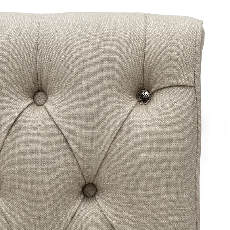 Hampton Classic dining chair linen flax