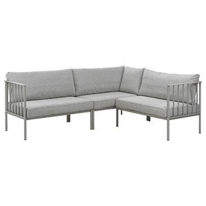 Upper sofa set Vänster Light grey / Digi Grey
