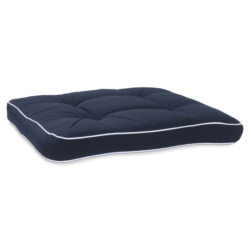Seat cushion 41x41 cm Blue dralon