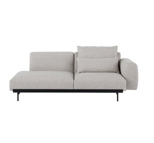 In Situ 2-seat modular sofa Config 2 - Clay12/Black