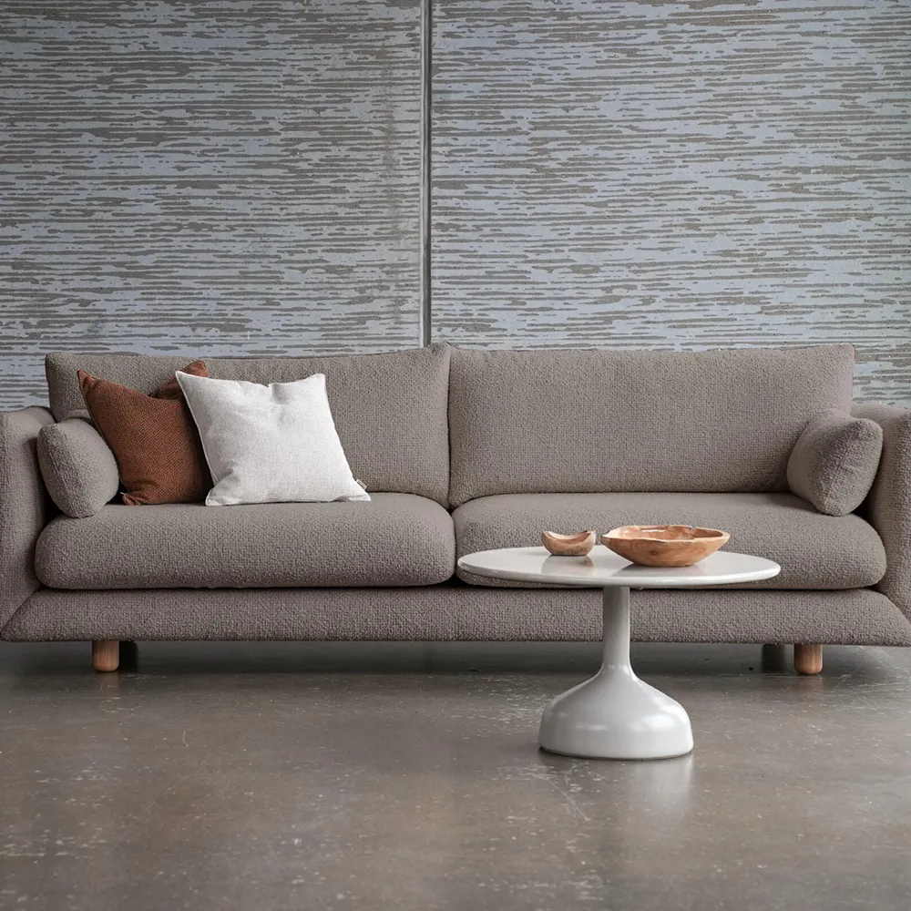 Bloom 2-seater sofa Taupe Flair