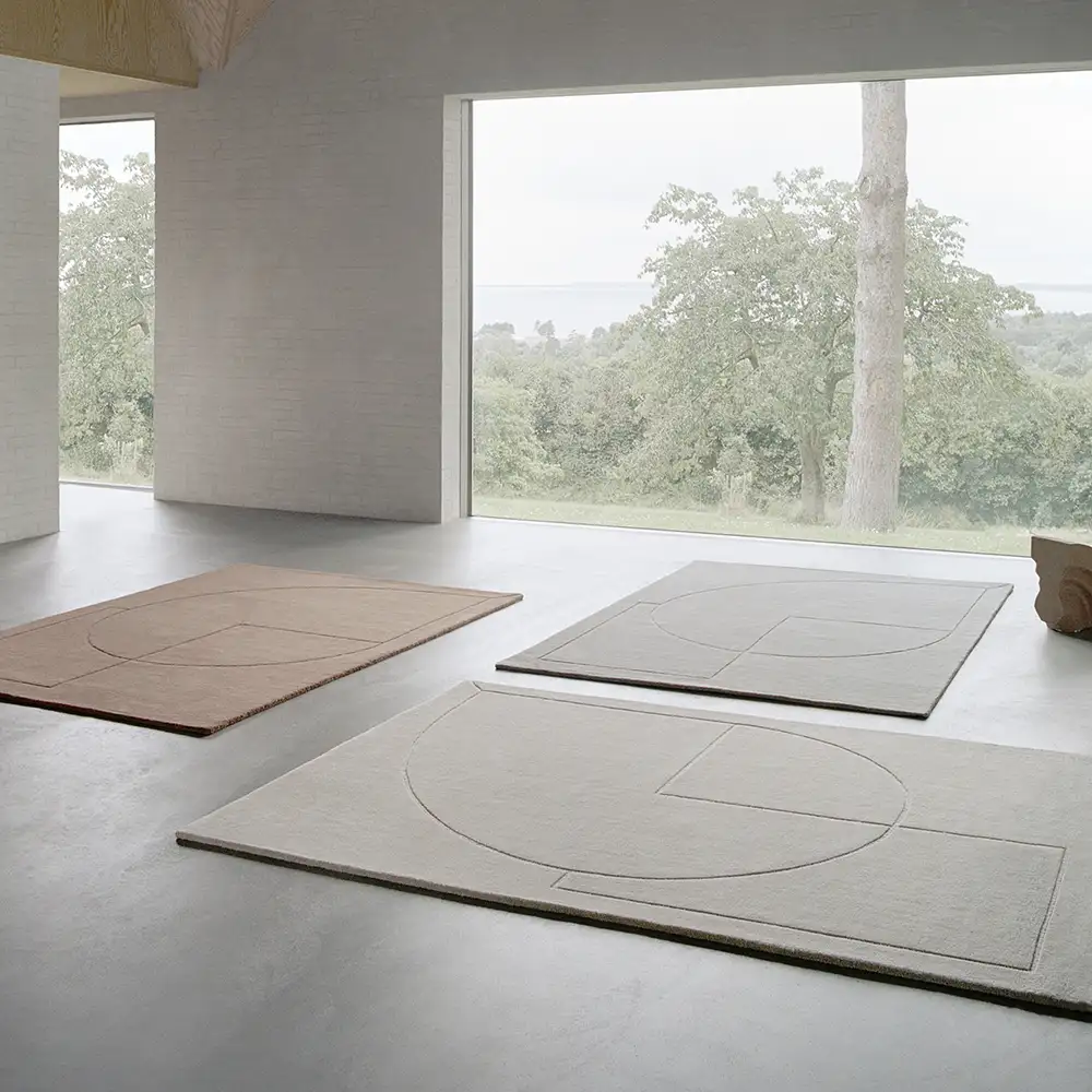 Lineal Poem Beige 140x200 carpet 