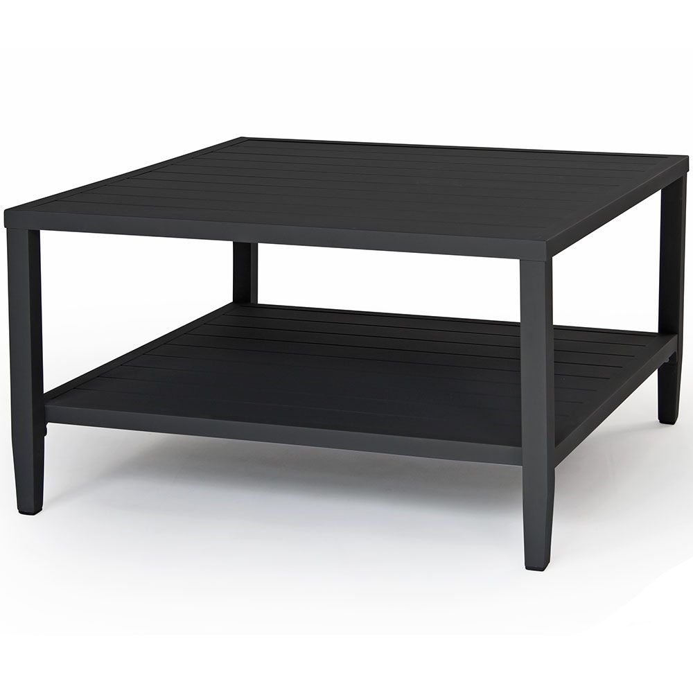 Chelles coffee table 90x90 cm black