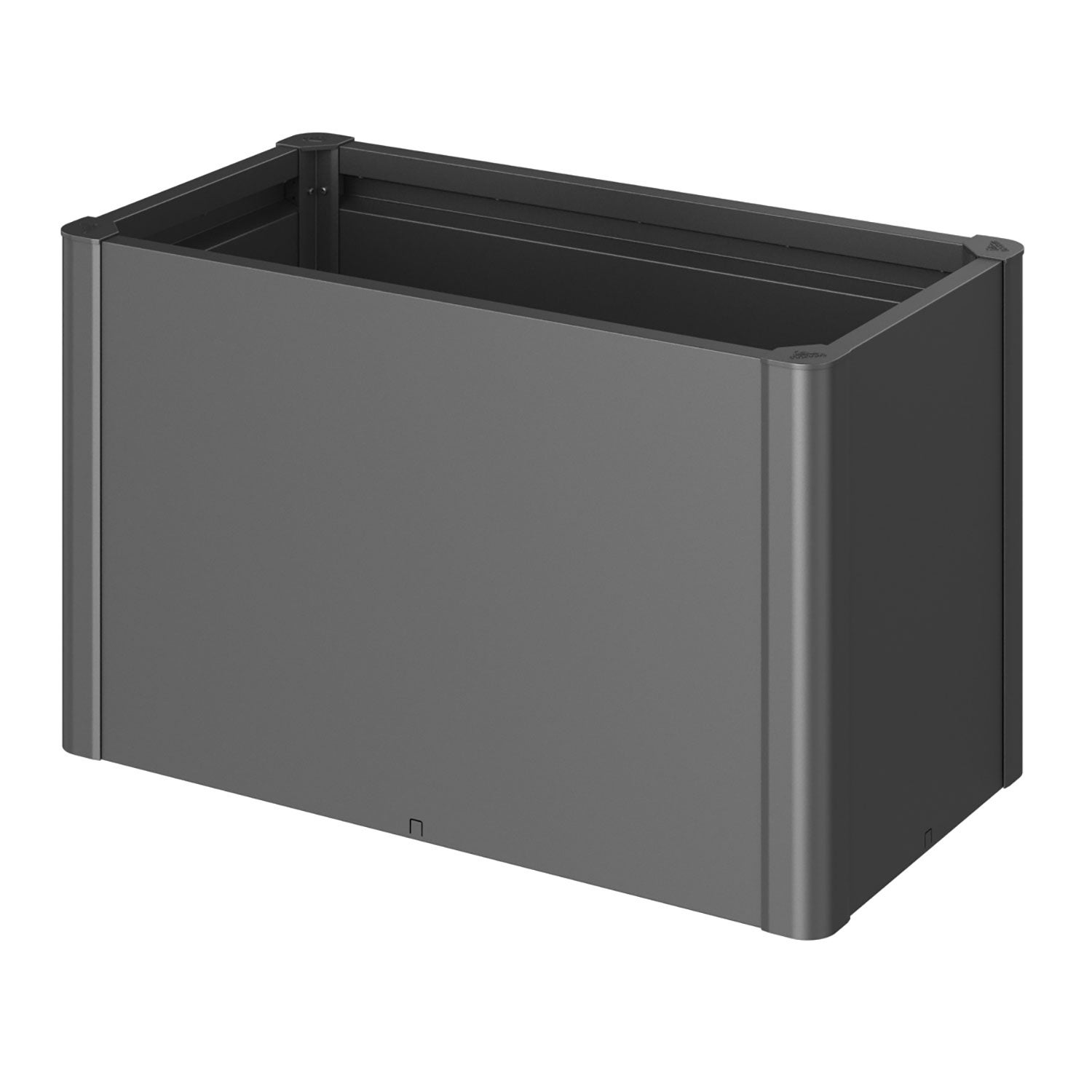Belvedere planting bed midi size 100 metallic dark grey Biohort