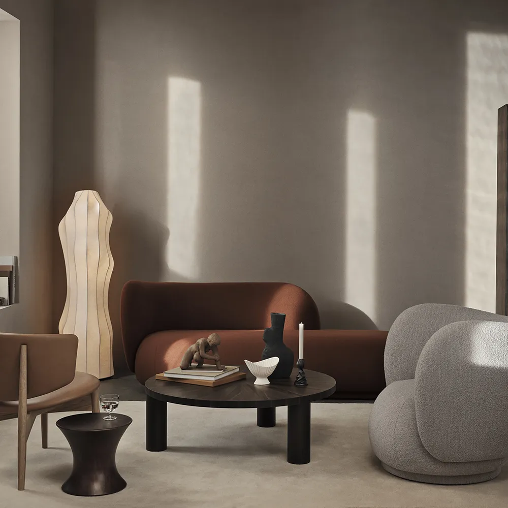 Post Coffee table Ø100 cm - Star