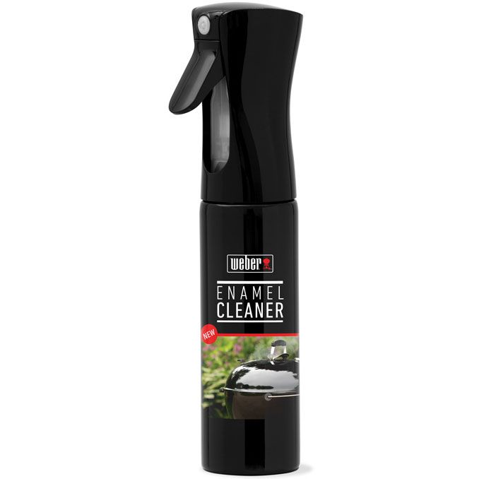 Grill cleaner for enamelled grills