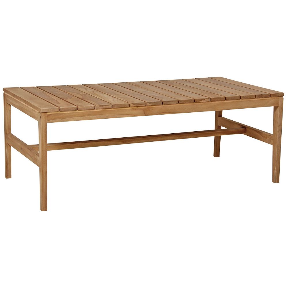 Populär coffee table 70x140 cm in teak 