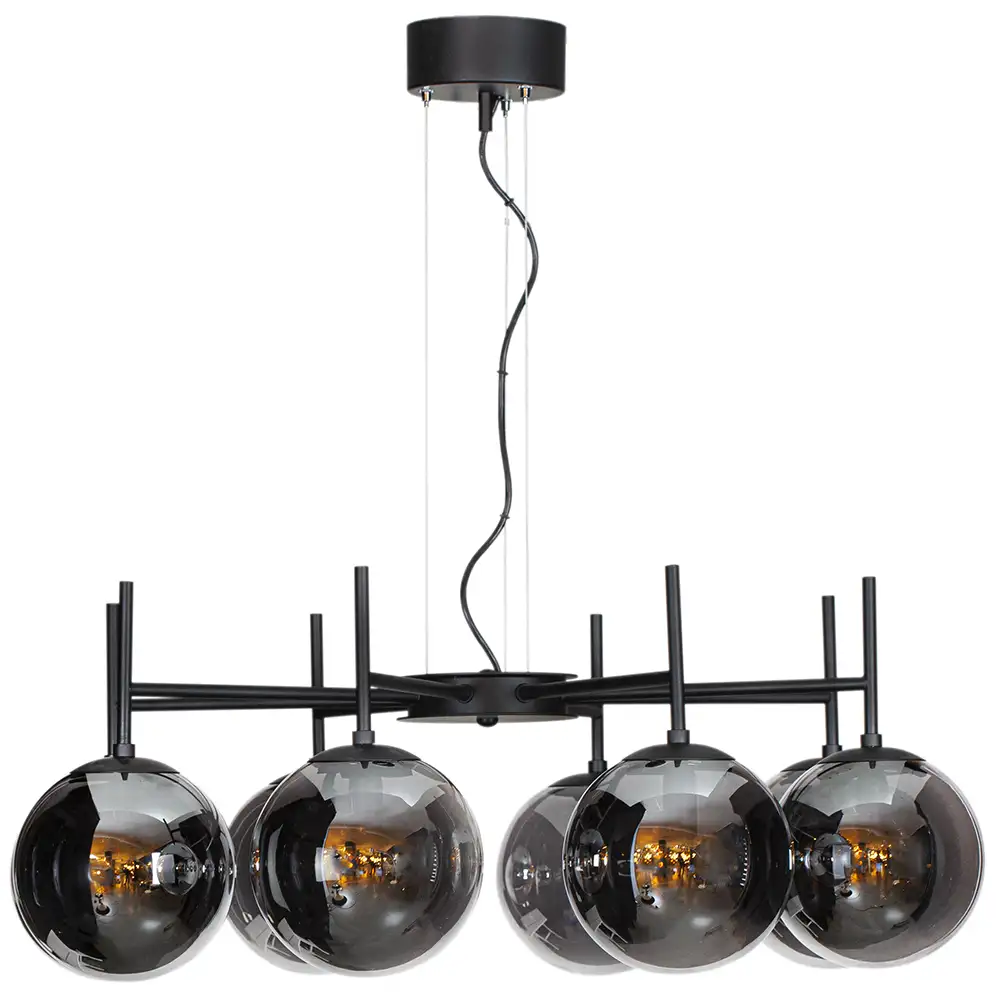 Boyle Ceiling Light Smoke Grey