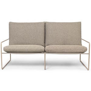 Desert 2-seater sofa Cashmere/Dark Sand