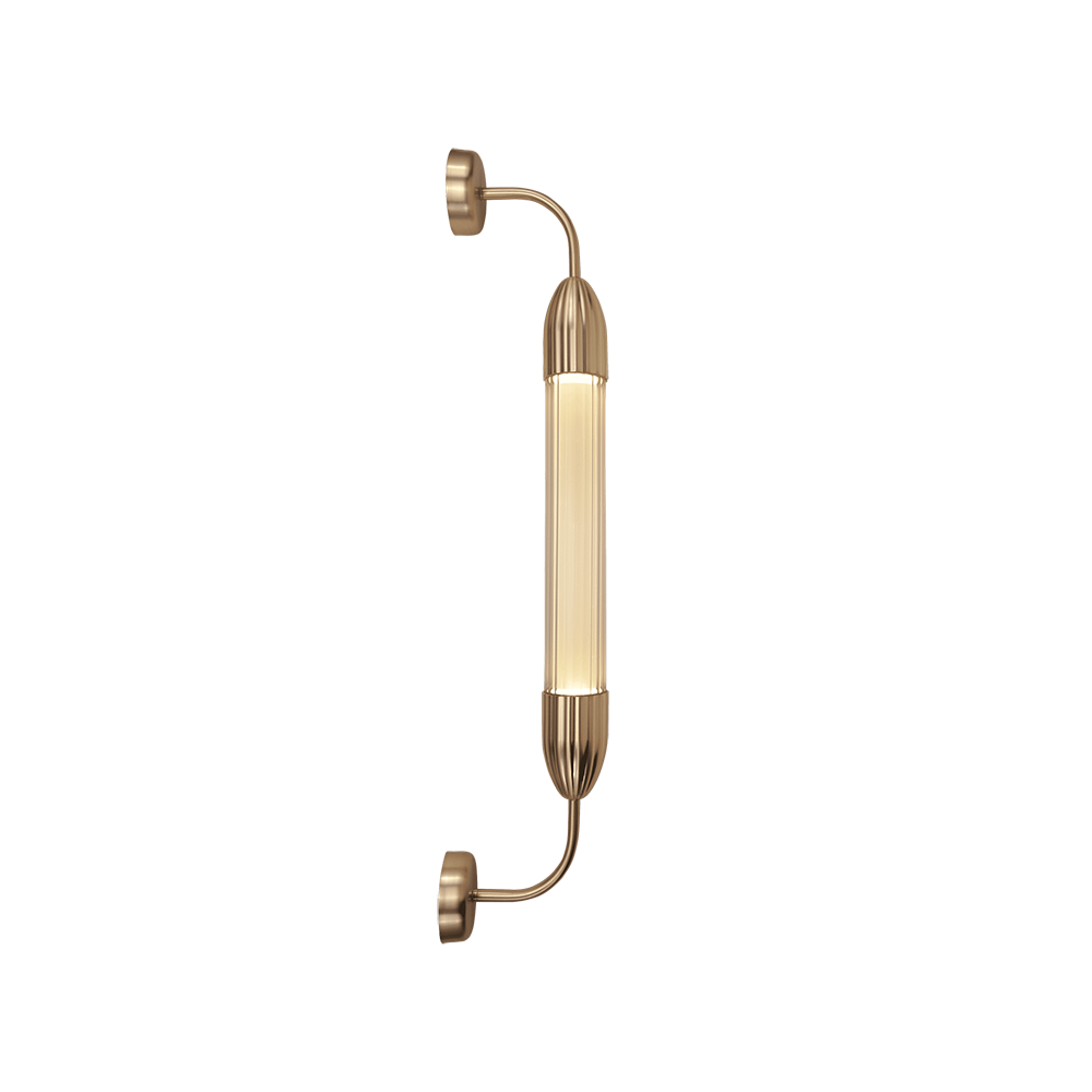 Lemon Squeeze Wall Lamp Short 77 cm Brass