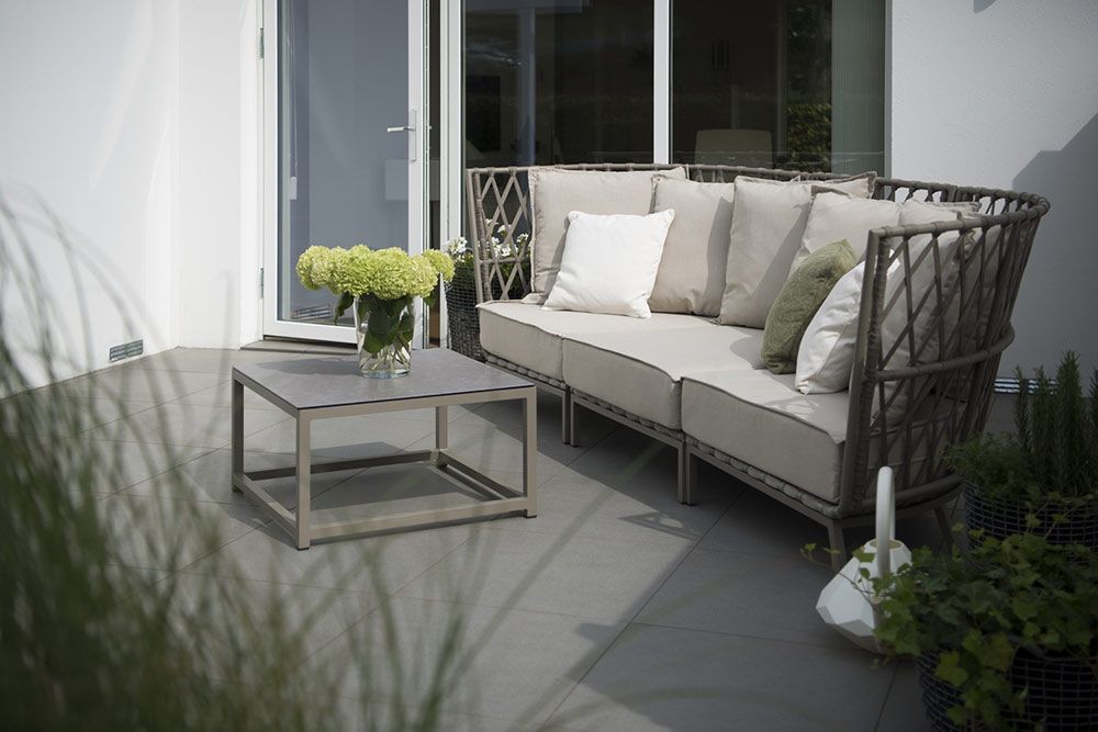 Jet Set Sofa Beige incl. cushions 