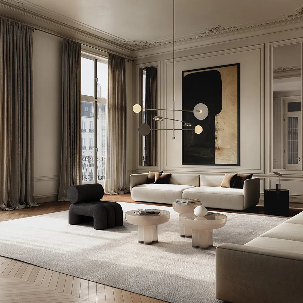 Crown Table, Tall - Smoked Desert