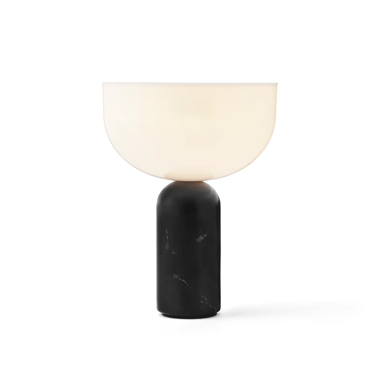 Kizu Portable Table Lamp Black Marble