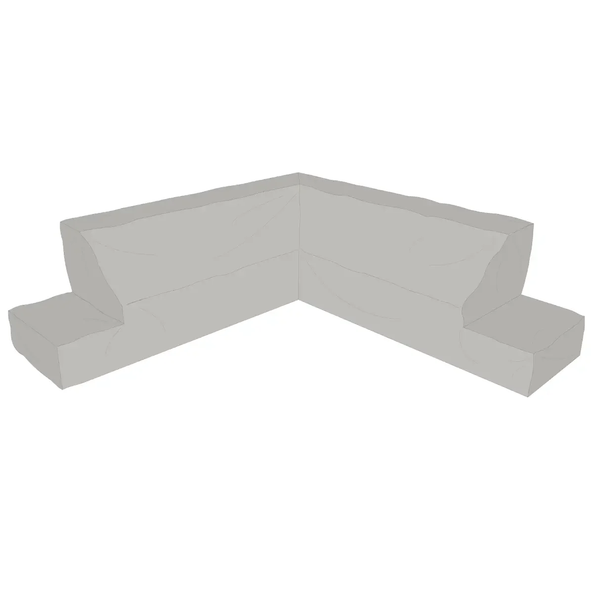 Furniture cover for Coaldale corner sofa L269/R269x74x62 cm 