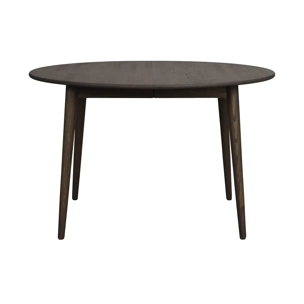 Tyler dining table Ø120-165 cm brown oak