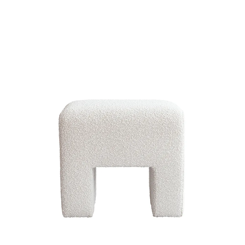 Sculpt Stool - Off White